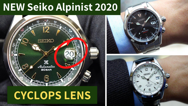 Seiko Alpinist 2020 now with Cyclops Lens 70 hour power reserve and m C C