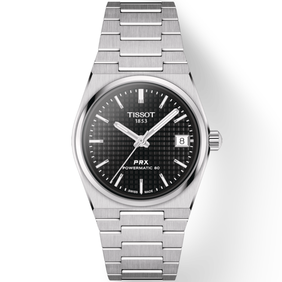 Tissot PRX Powermatic 80 Black Dial Automatic 35mm Watch – C&C
