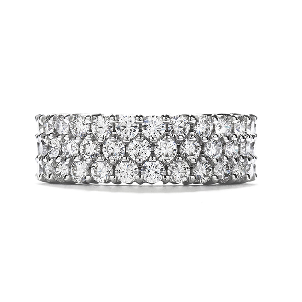 Triple row deals eternity band