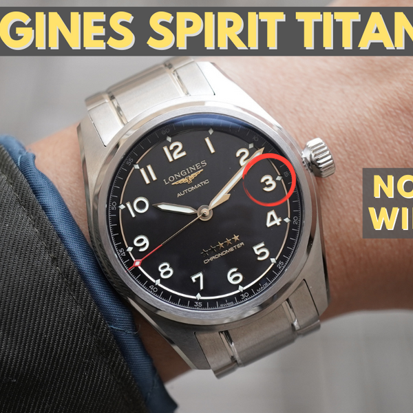 Longines Spirit Titanium Hands On Review and First Impressions