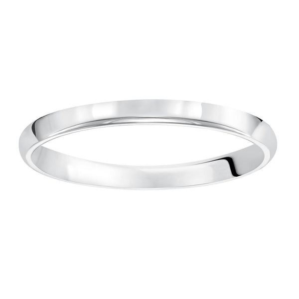 Low Dome Plain 2MM Wedding Band