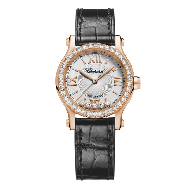 Happy Sport Rose Gold Automatic 30mm Watch