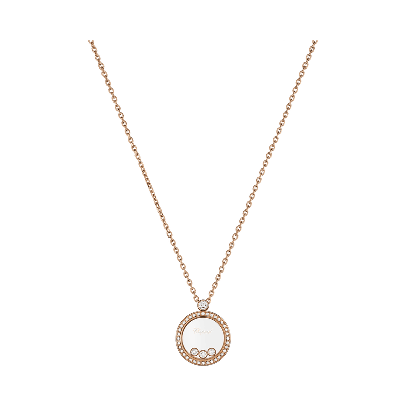 Happy Diamonds Icons Rose Gold Diamond Pendant