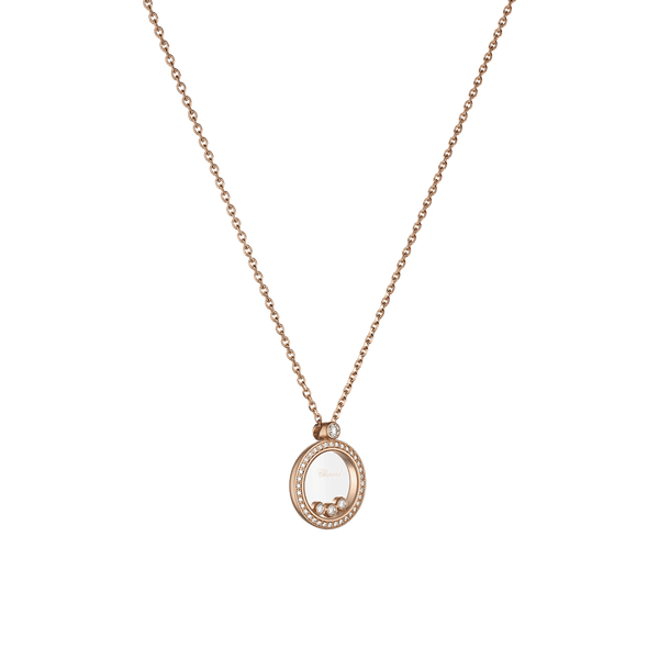 Happy Diamonds Icons Rose Gold Diamond Pendant