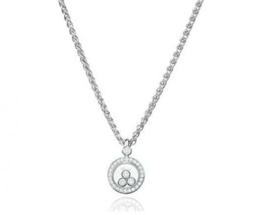 Happy Diamonds Icons White Gold Pendant