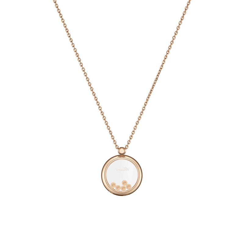 Happy Diamonds Rose Gold Pendant