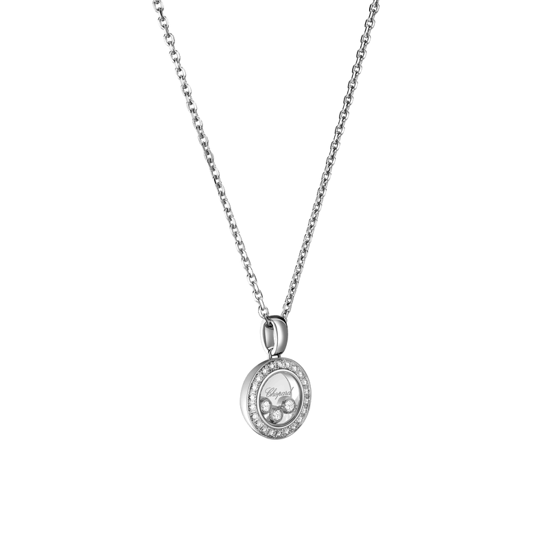 Happy Diamonds Icons white gold pendant