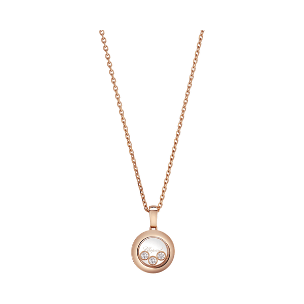 Happy Diamonds Icons rose gold pendant