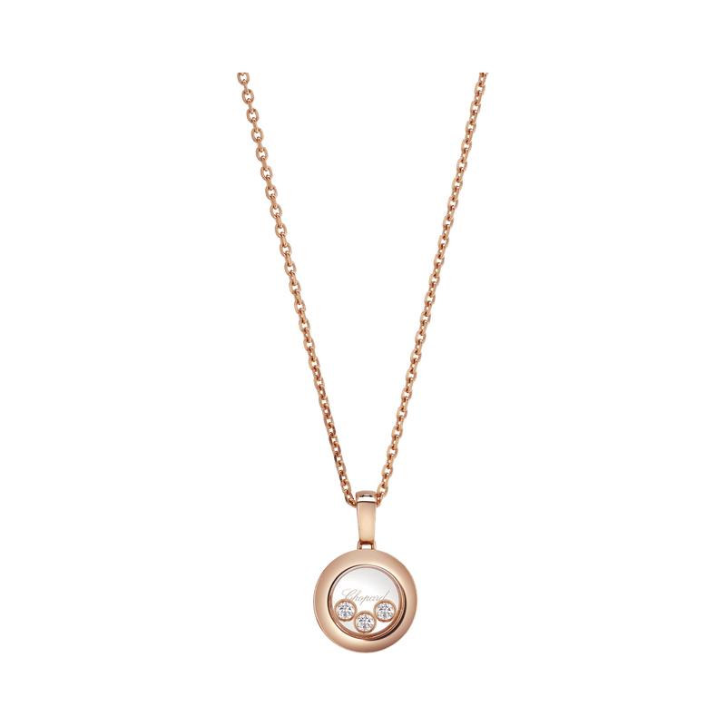 Happy Diamonds Icons rose gold pendant