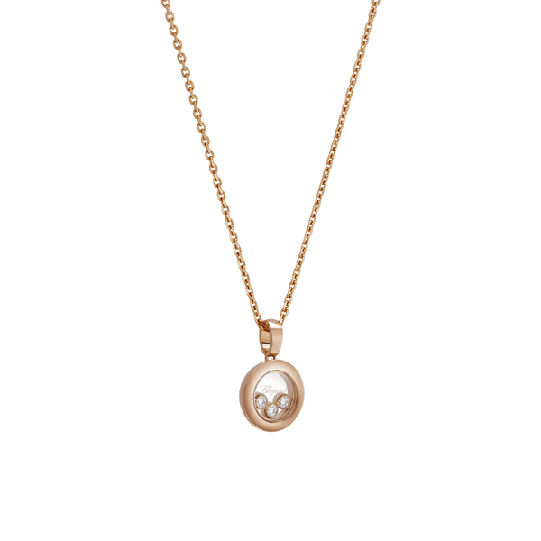 Happy Diamonds Icons rose gold pendant