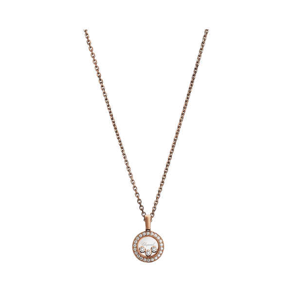 Happy Diamonds Icons rose gold pendant