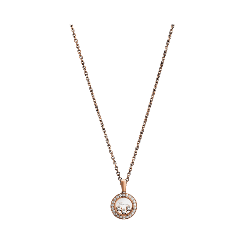 Happy Diamonds Icons rose gold pendant