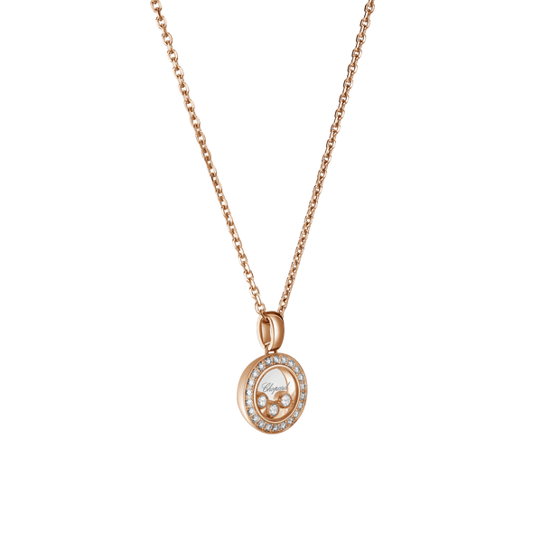 Happy Diamonds Icons rose gold pendant