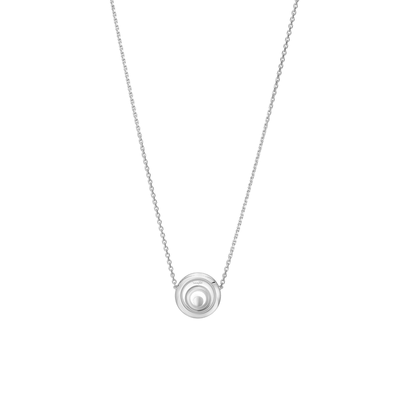 Happy Spirit White Gold Diamond Necklace