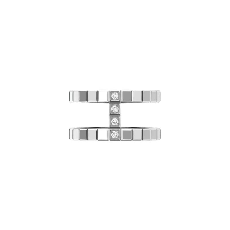 Chopard Ice Cube White Gold Diamond Ring