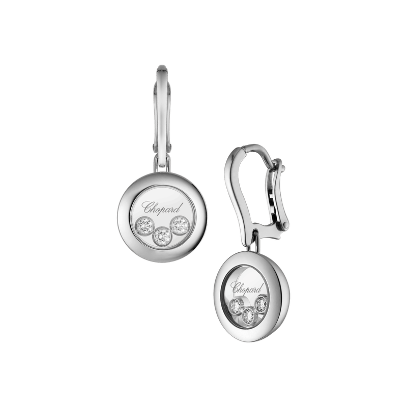 Happy Diamonds Icons White Gold Earrings