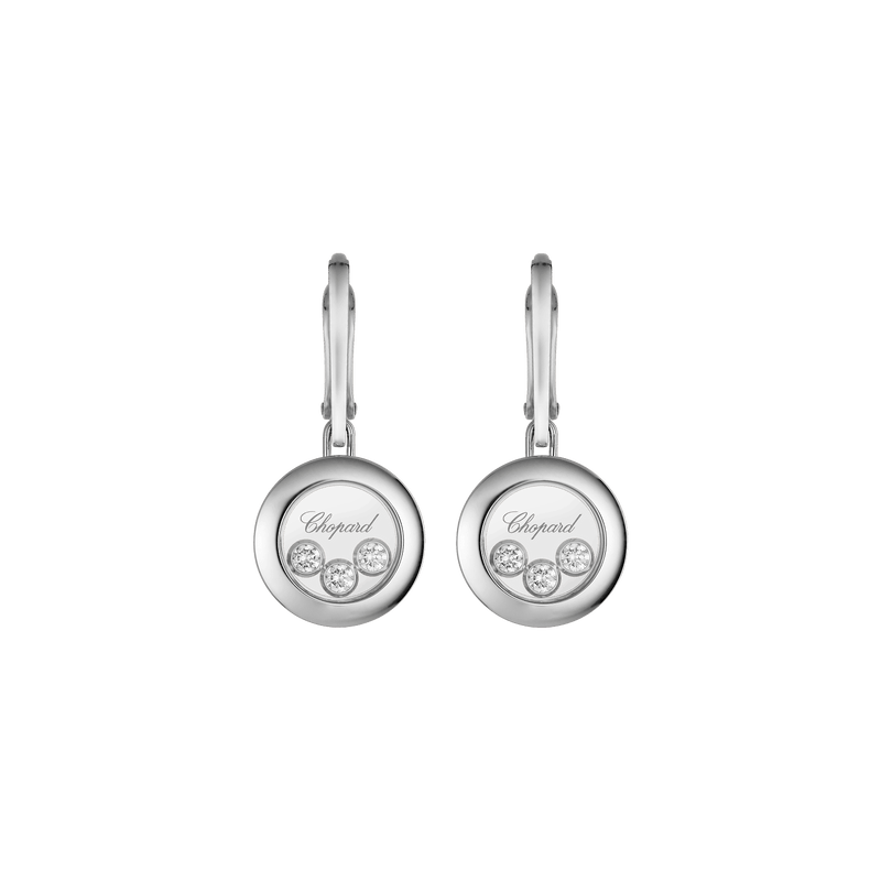 Happy Diamonds Icons White Gold Earrings