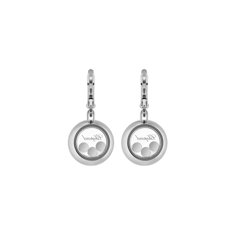 Happy Diamonds Icons White gold diamond earrings