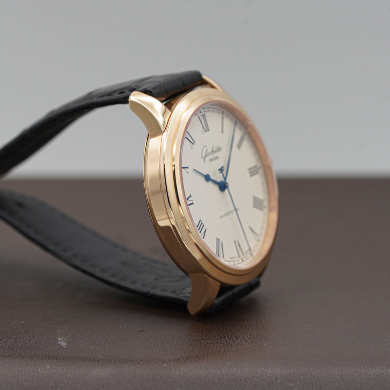 Glashütte Original Senator Automatic Rose Gold 1-39-59-01-05-04 case side