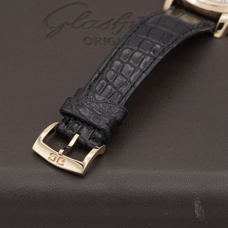 Glashütte Original Senator Automatic Rose Gold 1-39-59-01-05-04 clasp and strap