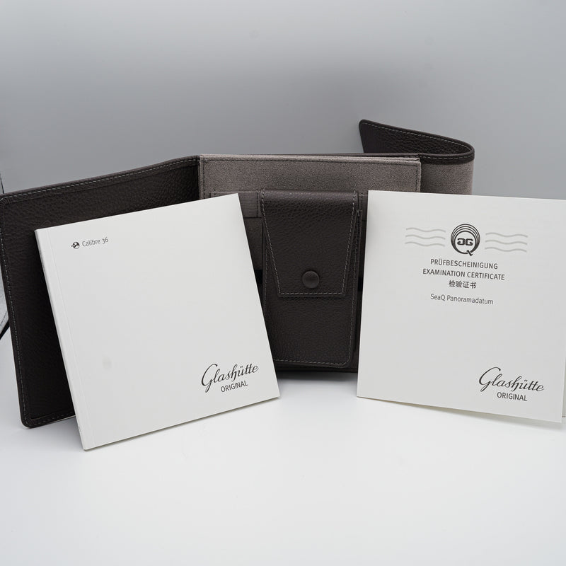 Glashütte Original SeaQ box papers and warranty