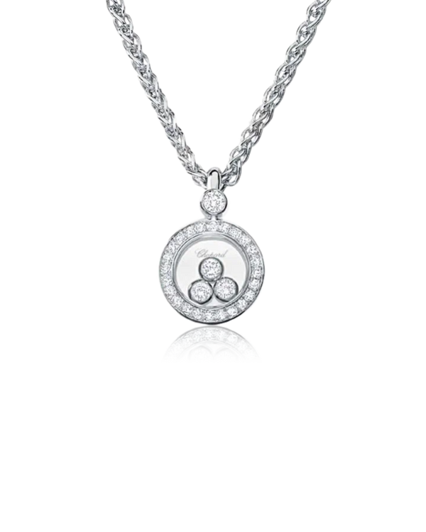 Happy Diamonds Icons White Gold Pendant