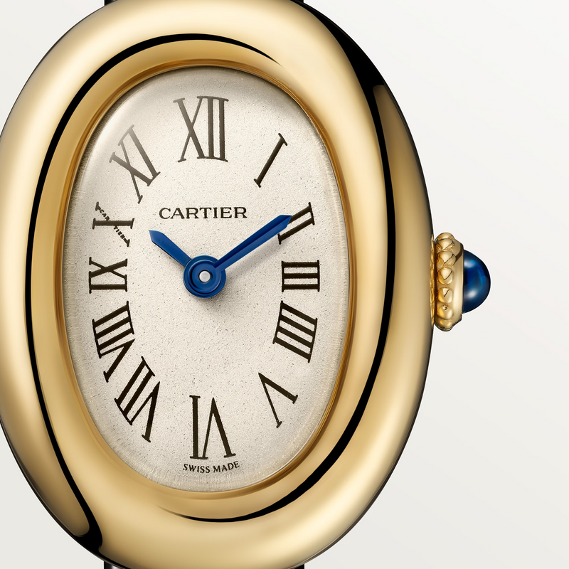 Dial View of Cartier Mini Baignoire WGBA0041 