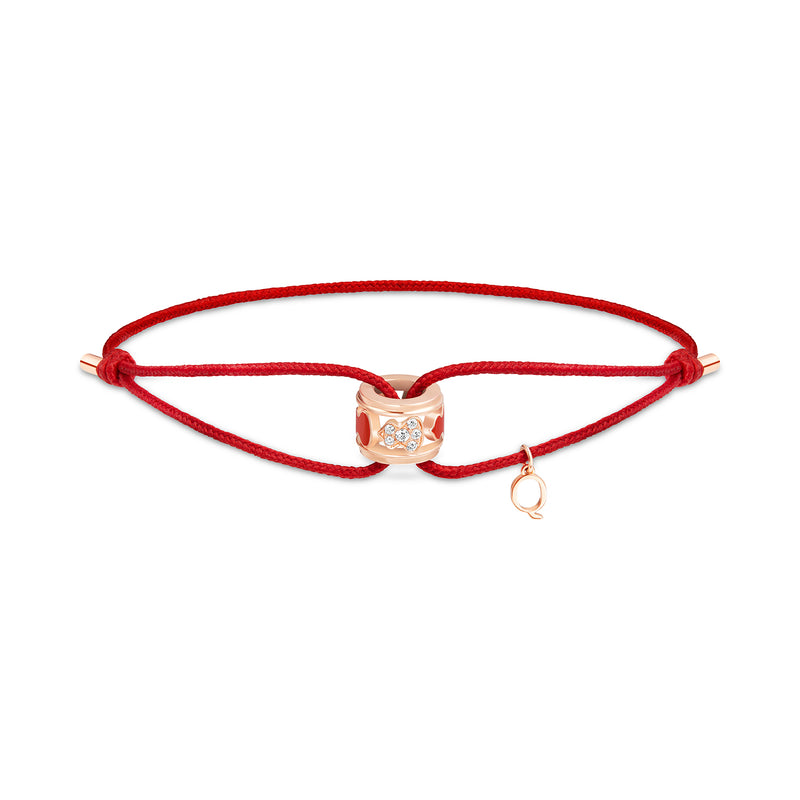 Wulu Eternity Red Cord Bracelet