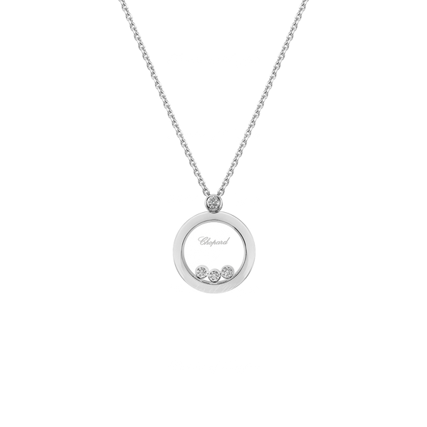 Happy Diamonds Icons White Gold Pendant