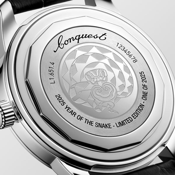 Backcase Longines Year of Snake 2025 Limited Edition Watch