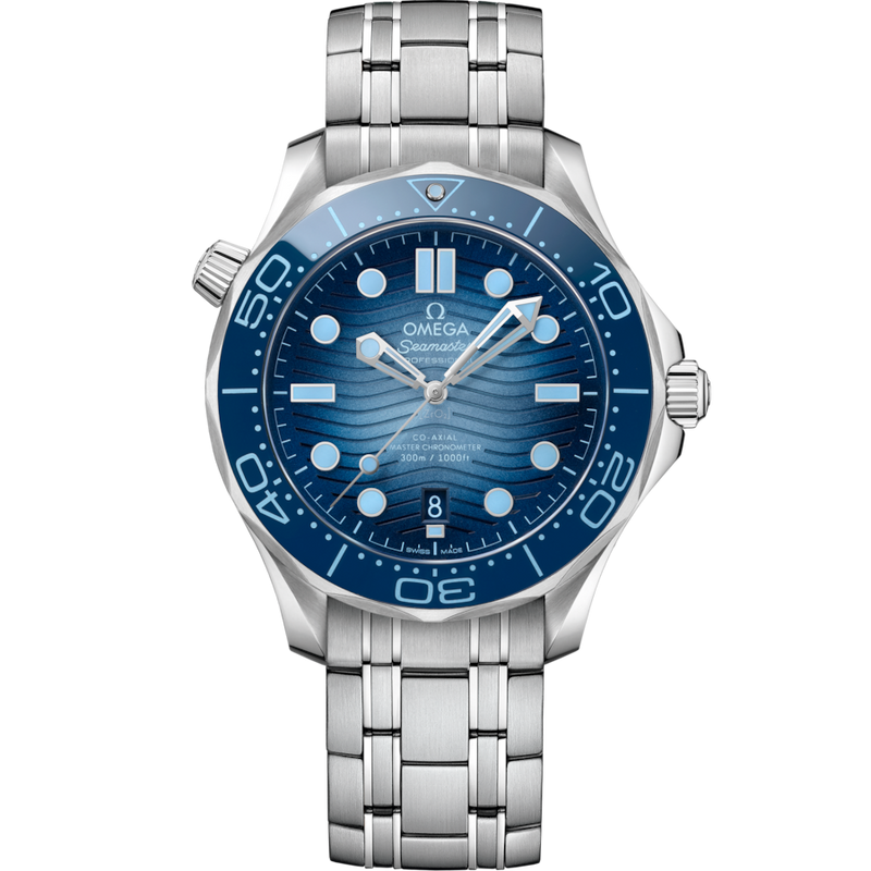 Omega Seamaster Diver 300M 42mm Summer Blue 21030422003003 soldier