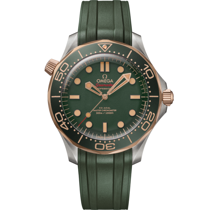 Seamaster Diver 300M Titanium Bronze Gold Green 42mm