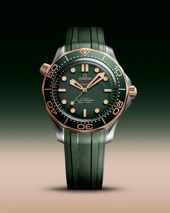 Seamaster Diver 300M Titanium Bronze Gold Green 42mm