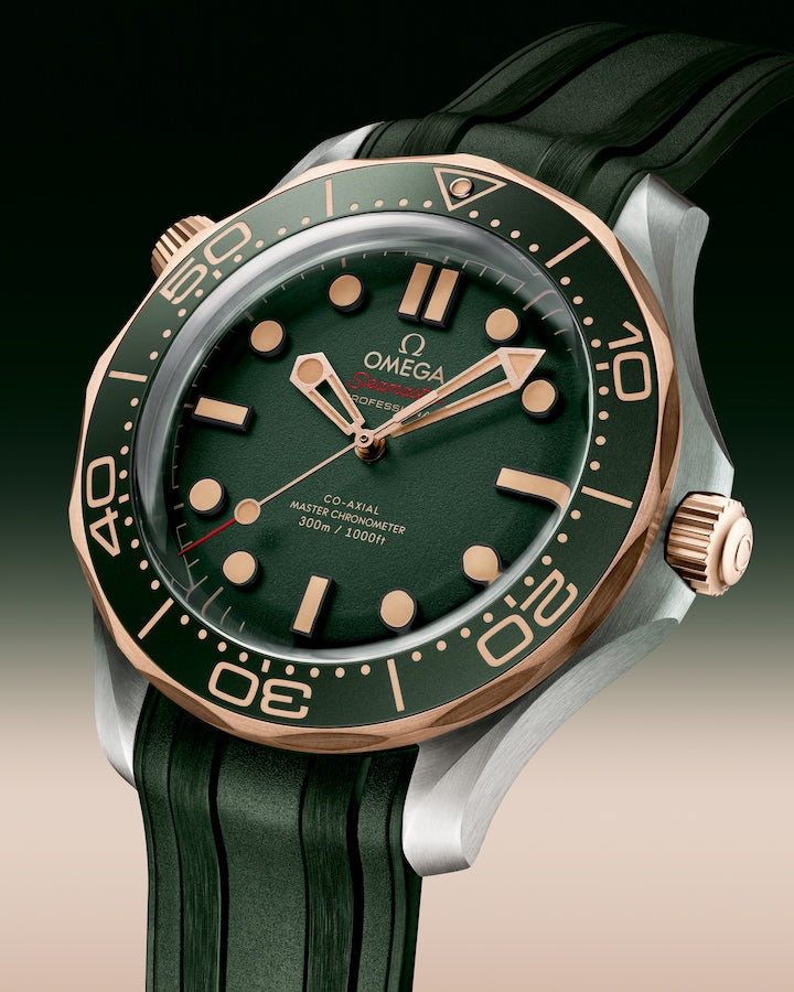 Seamaster Diver 300M Titanium Bronze Gold Green 42mm