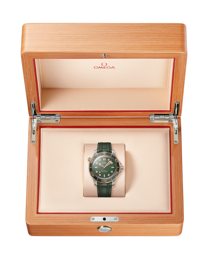 Seamaster Diver 300M Titanium Bronze Gold Green 42mm