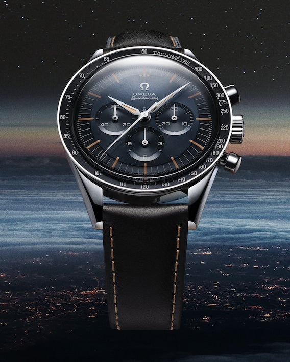 OMEGA Speedmaster First Omega in Space Chronograph 39.7mm Watch promo shot